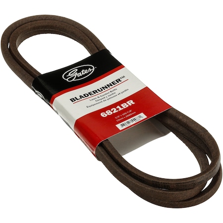 Gates 6821BR Classical V-Belt, 105.72 in Outside Length, 1/2 in Top Width, 9 millimeters Thickness 6821BR